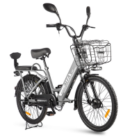 Электровелосипед Green City Gelbert ALFA 1 ST Серый