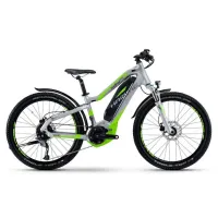 Электровелосипед Haibike SDURO HardSeven 5.0 бело-салатовый